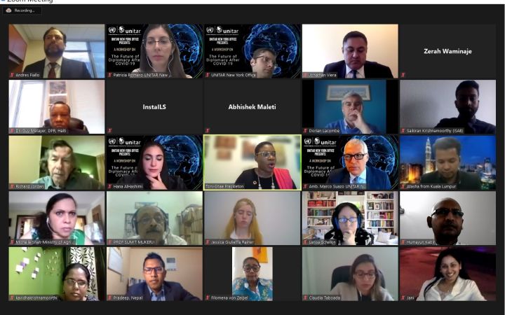 Workshop on the Future of Diplomacy After COVID-19