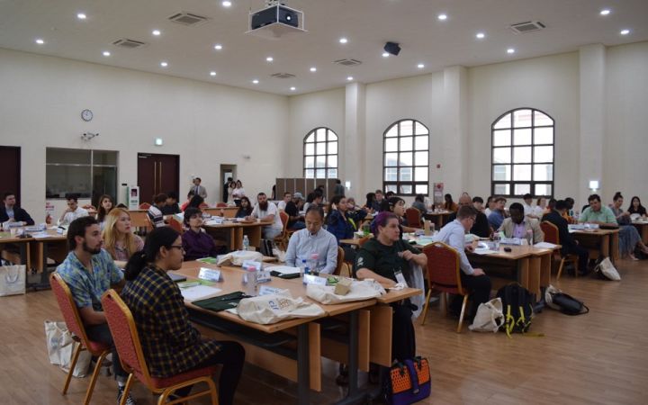 Students at the Youth Engagement for Sustainable Consumption and Production Workshop