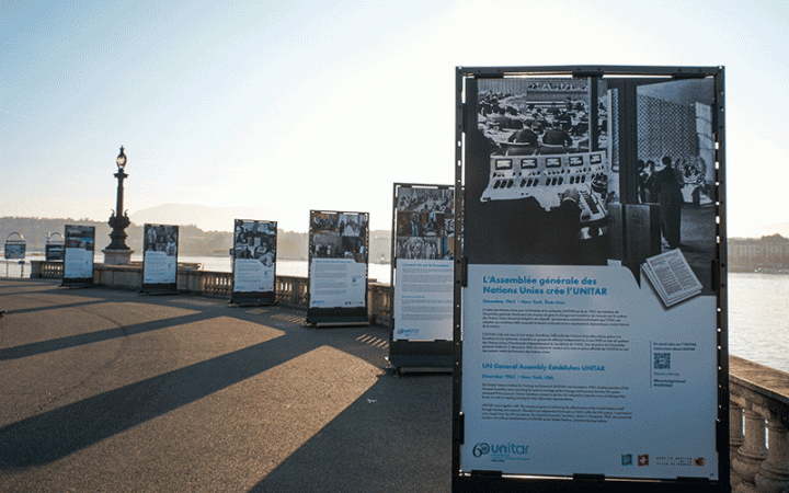 UNITAR 60th anniversary photo exhibition
