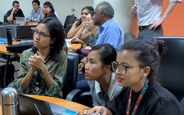 GIT capacity building of UN staff in Bangkok