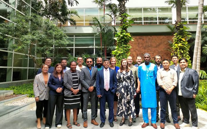 Group of participants, experts and hosts of the workshop held in Bangkok, Thailand