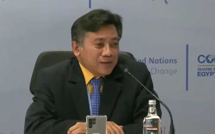 Dr. Medrilzam, Director of Environmental Affairs at ministry of National Development Planning of Indonesia.