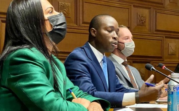 Ms. Inga Kanchaveli, Mr. Faisal Ibrahim, and Mr. Carl Mercer