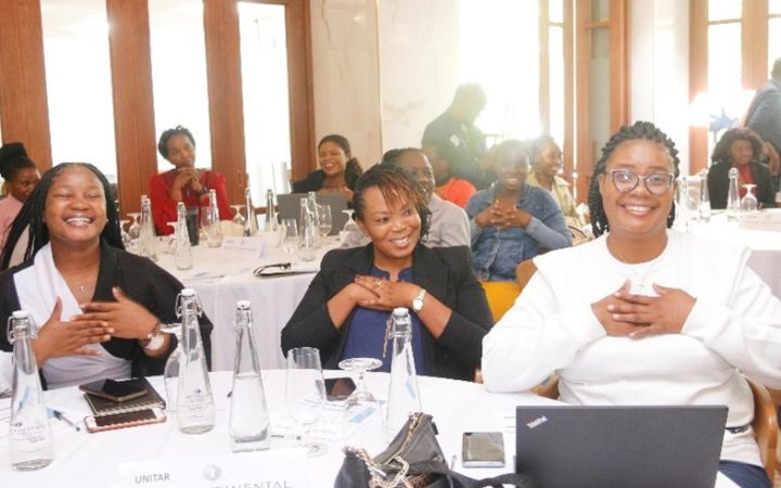 Zambia participants participating the programme