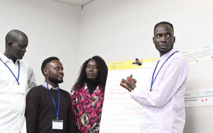 Kuena James Dak Kuena, Entrepreneur, social worker and ICT specialist 