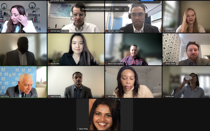 Participants are invited to participate in sharing their learnings through breakout rooms