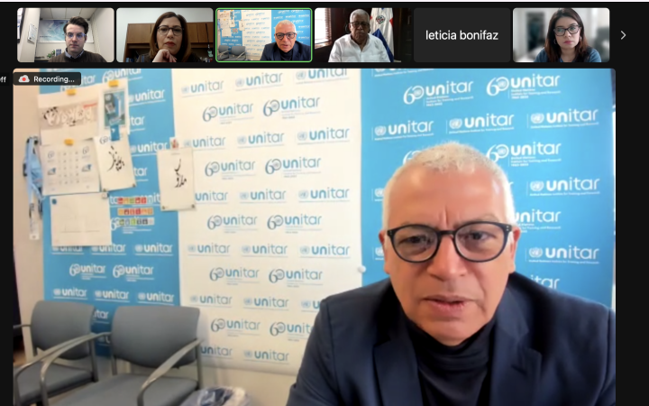 Conclusion con Embajador Marco A. Suazo, UNITAR NYO