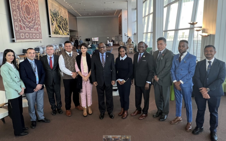 PGA Fellows were received by their mission's Ambassadors	