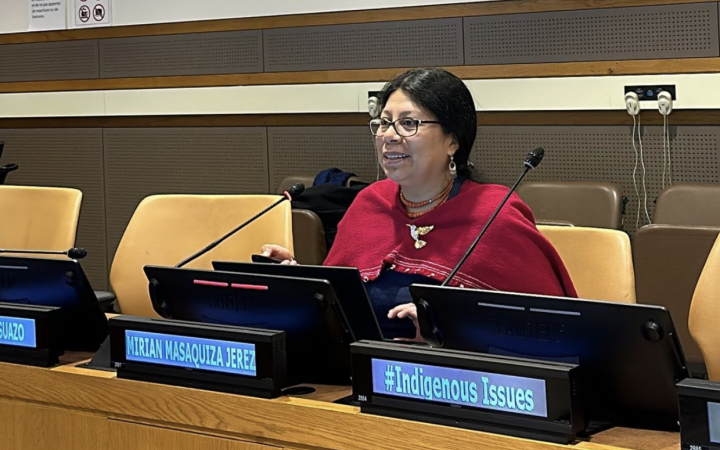 Ms. Mirian Masaquiza Jerez Facilitates Module 2 on Indigenous Peoples’ well being, SDGs, and Summit of the Future