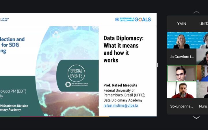 UNSD and Data Diplomacy Academy present the session on Data Collection and Analysis
