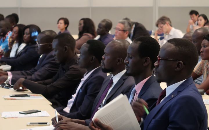 A variety of audience attended the session