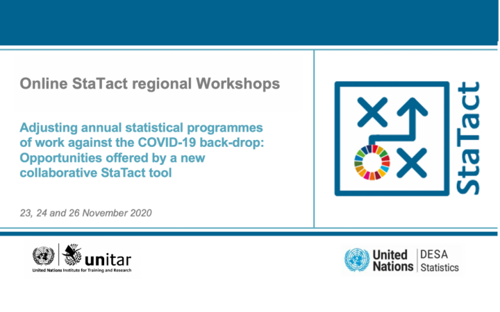 Collaborative StaTact Webinars to deal with emerging data problems