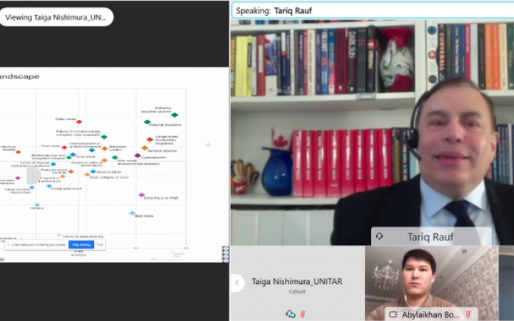 Tariq Rauf shares his experitise with participants