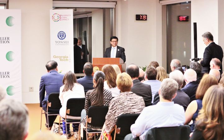 : ASG, Executive Director Mr. Nikhil Seth speaks at the University Global Coalition