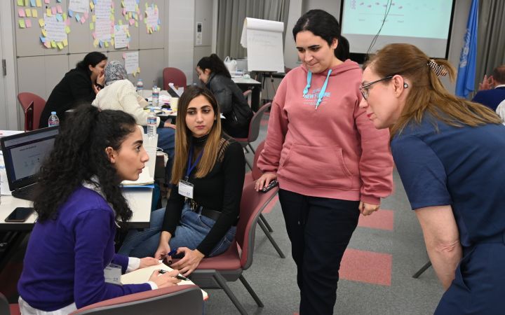 Dr. Clare Gately, UNITAR resource person and alum