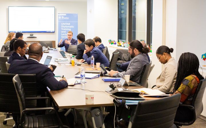 Mr Mr. Bojan Stefanovic  with Delegates of St. Vincent and the Grenadines & Vietnam