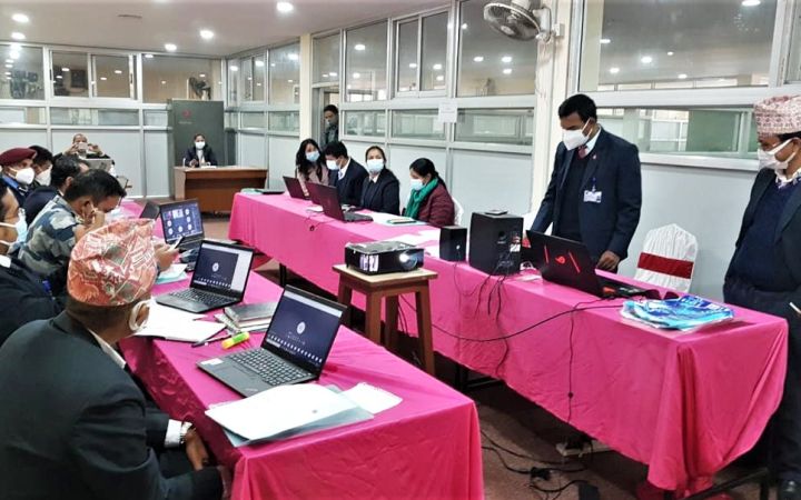 Participants in the room, day 1. Credits: NDRRMA