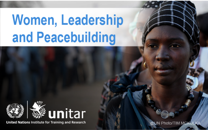 Women, Leadership and Peacebuilding 