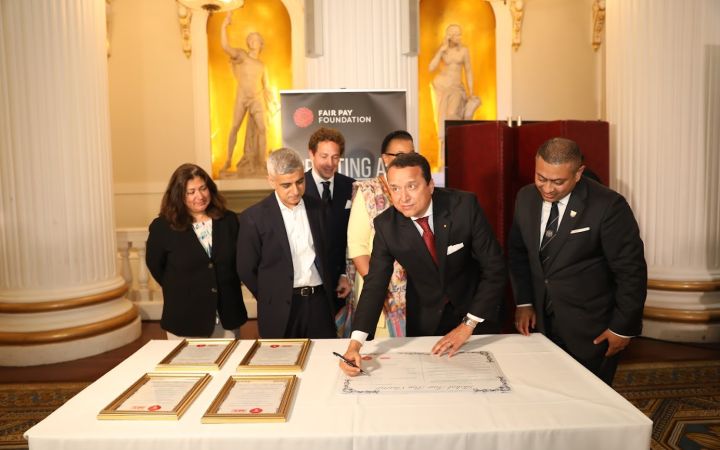 UNITAR Signs Global Charter to Launch the Fair Pay Foundation