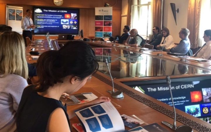 UNITAR & CERN organised a joint Public Lecture on `Science as Enabler for Peace and  Development`