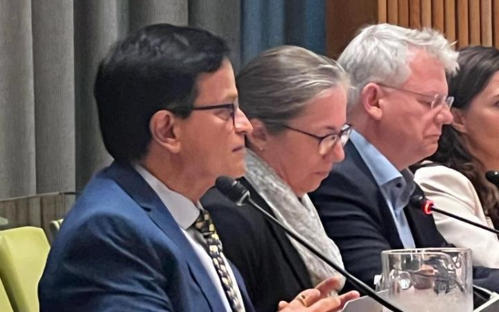 UNITAR Executive Director Mr. Nikhil Seth Moderates During the SDG Summit