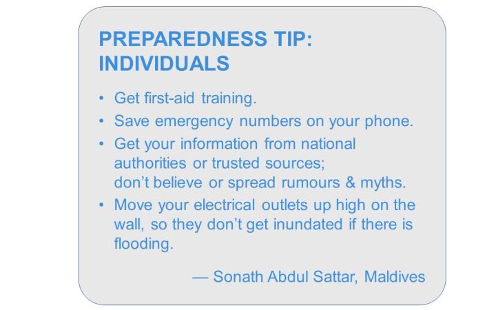 Preparedness Tips