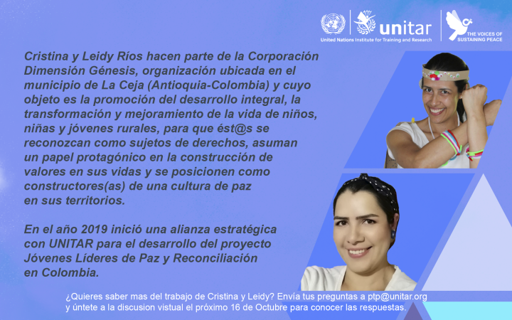 Cristina y Leidy Ríos