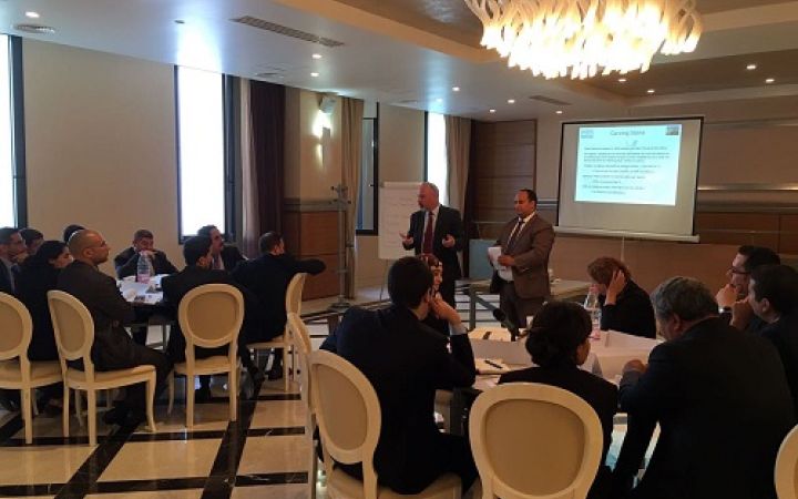  Experts and participants of the leadership seminar