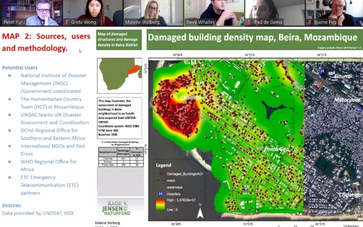 A final assignment is presented to the group