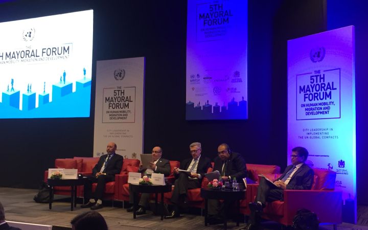 5th Mayoral Forum opening panelists