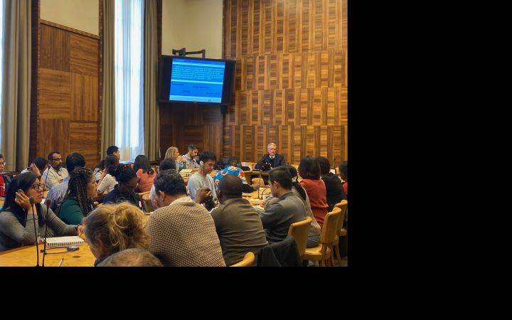 students from the Executive Master of Development Policies and Practices (DPP) 