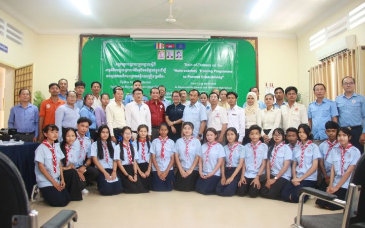 Cambodia’ Second Training of Trainers on the Autosobriety Training Programme to Prevent Drink-Driving 