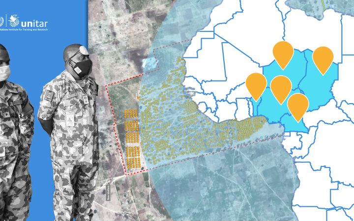 Collage, MNJTF Information Management Training, Chad, September 2020