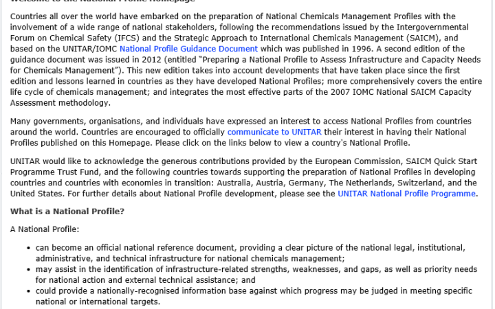 national profile