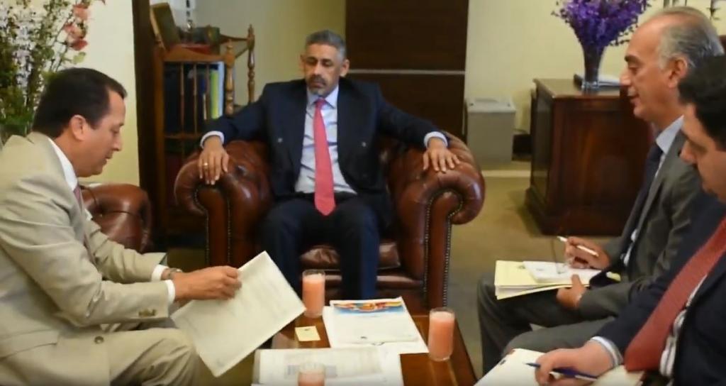 UNITAR-BADEA meeting at the BADEA Headquarters in Khartoum, Sudan.