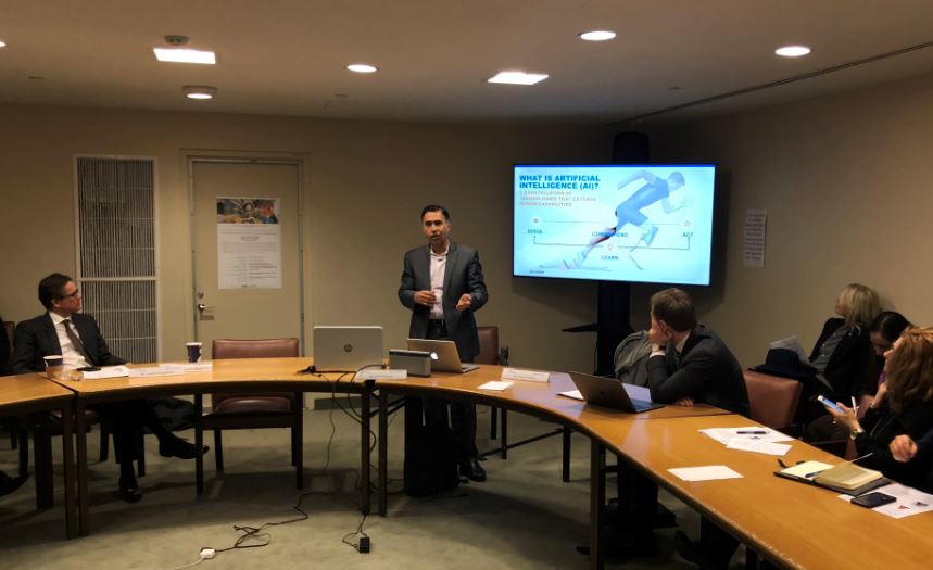 UNITAR Hosts Seminar on Artificial Intelligence