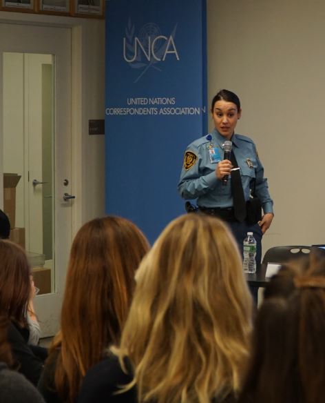 Security Officer Ms. Noelia Fernandez