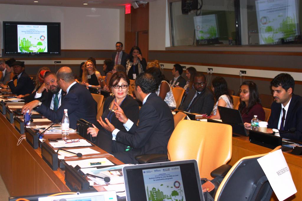 UNITAR workshop on business leading the way: the SDGs as a tool for sustainability and growth