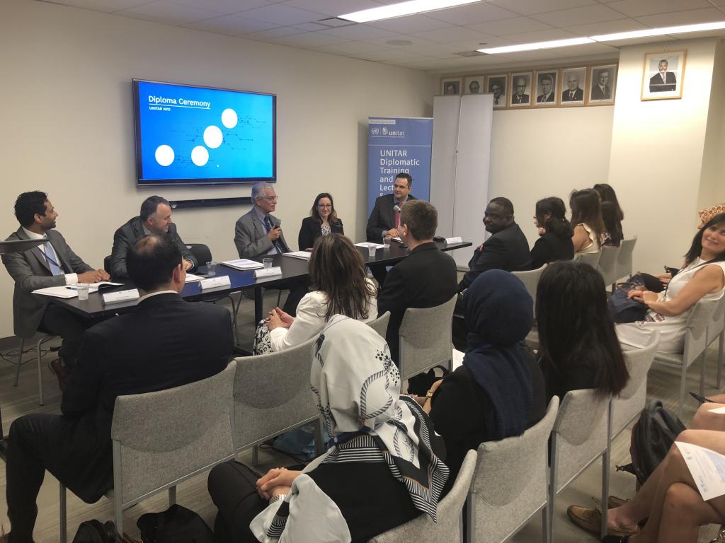UNITAR Hosts Diploma Ceremony for Spring 2018 Programmes