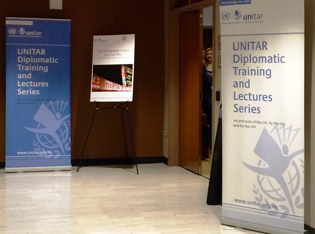 UNITAR New York held a High Level Training on May 13, 2016.