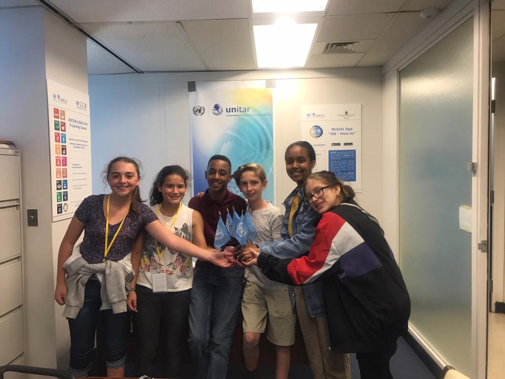 Students visit UNITAR